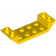 LEGO tetőelem fordított 45°-os 6×2, sárga (22889)